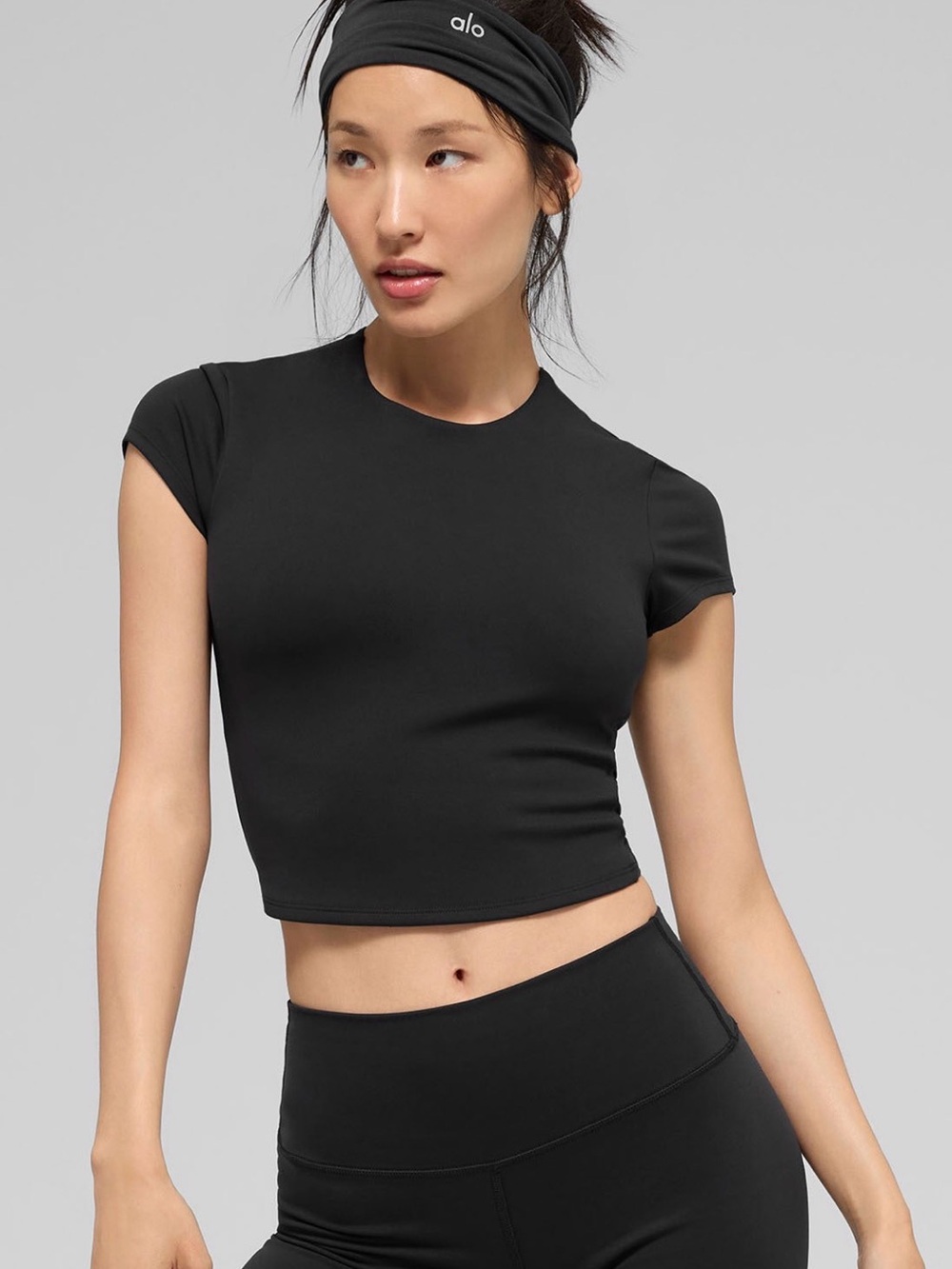 NWT ALO Softsculpt Precision Short Sleeve Top